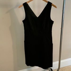 Theory Classic Black Dress with Pockets. Size 2.